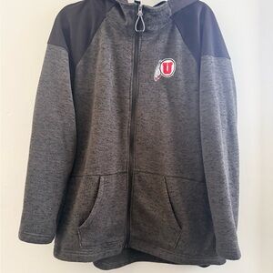 Gear For Sports Gray and Black UTAH UTES Performance Jacket